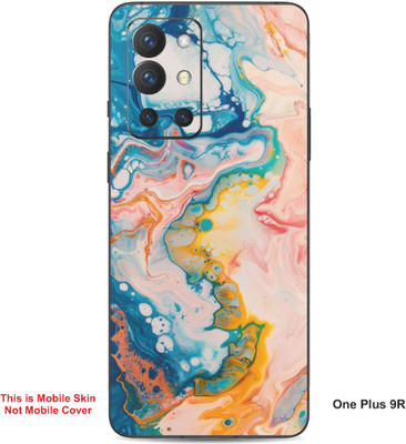 VYBE The Smart Choice One Plus 9R Art Embossed Mobile Skin(Gravel A6)