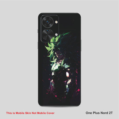 VYBE The Smart Choice One Plus Nord 2T Goku Mobile Skin Mobile Skin(Olive Green 23)