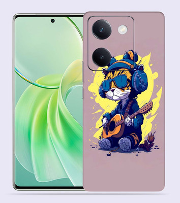 OggyBaba Vivo Y200 Pro 5G, Premium Skins Mobile Skin(Gitaar Cat)
