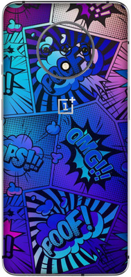 AMTHA AMTHA OnePlus 7T Mobile Skin(Multicolor)