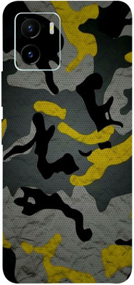 BugguSkin VIVO Y15C, vivo y15c Mobile Skin(Ultra Super Camouflage Military Yellow Skin With High Matte Finish.)