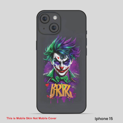 VYBE The Smart Choice iPhone 15 Horror Mobile Skin(Viola Purple 8)