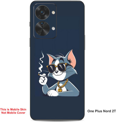 VYBE The Smart Choice One Plus Nord 2T Tom Embossed Mobile Skin(Dark Blue Grey 30)