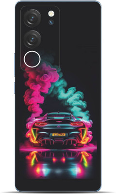 VYBE Vivo V29 Car Mobile Skin Mobile Skin(Dark Slate Gray 35)