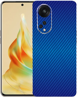 AsSkin OPPO Reno 8T 5g, oppo reno 8t 5g, oppo Mobile Skin(Ultra Super Blue Carbon Fiber With High Matte Finish.)
