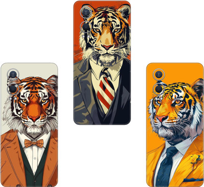 AMTHA AMTHA REALME C11(PACK OF 3)Camera&Back Protector Premium Vinyl Mobile Skin(Multicolor)