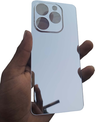 MOKPLZ INFINIX NOTE 40X 5G MOBILE SKIN BACK PANNEL Mobile Skin(Silver)