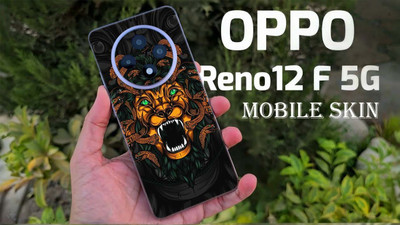 BUGGU OPPO Reno 12F 5G Mobile Skin(Multicolor)
