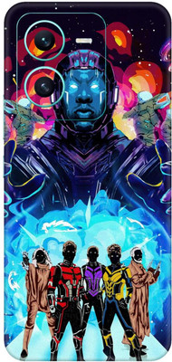 SKINADDA Vivo V25 5G Premium Vinyl Mobile Skin(Multicolor)