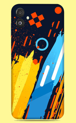 SkinoMania Samsung Galaxy F14 5G Mobile Skin(Multicolor Colorful Pattern)