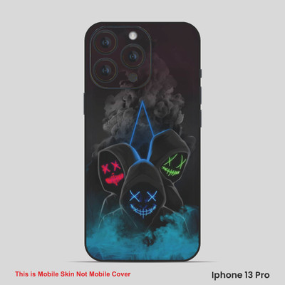 VYBE The Smart Choice iPhone 13 Pro Horror Mobile Skin(Black Cow 5)