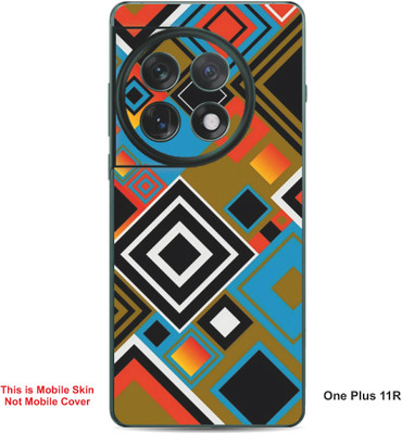 VYBE The Smart Choice One Plus 11R Pattern Embossed Mobile Skin(Twilight A12)