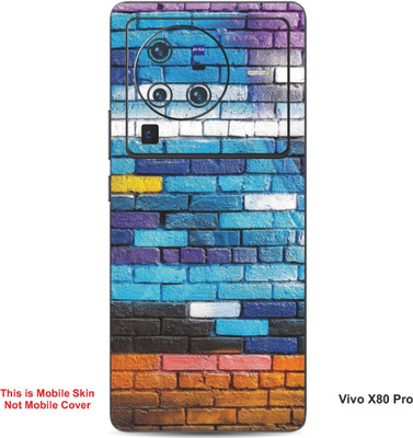 VYBE The Smart Choice Vivo X80 Pro Pattern Embossed Mobile Skin(Twilight 15)