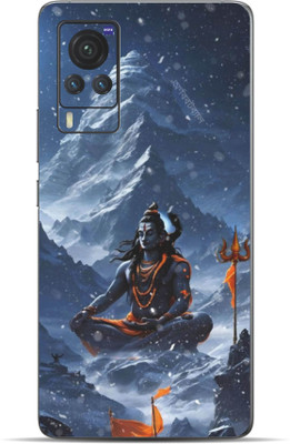 VYBE Vivo X60 Pro Mahadev Mobile Skin Mobile Skin(Powder Blue 38)