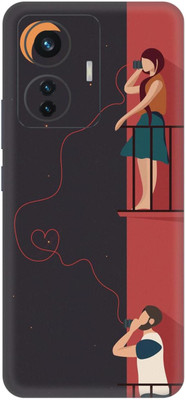 AMTHA AMTHA Vivo IQOO Z6 Mobile Skin(Multicolor)