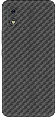 Vcare GadGets Fiber Carbon Gun Metal vivo Y15s Mobile Skin(Fiber Carbon Gun Metal)