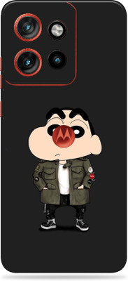 SkinoMania Motorola Edge 50 Neo Premium Vinyl Mobile Skin (Multicolor) Mobile Skin(Spy-Shinchan)