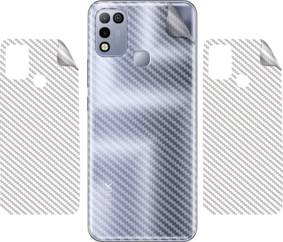 DVANK INFINIX SMART 5 || 3D CARBON FIBER ULTRA-THIN BACK LAMINATION || Mobile Skin(TRANSPARENT)