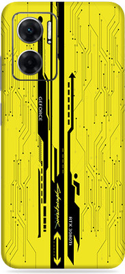 SkinoMania Redmi 11 Prime(5G) Mobile Skin(Yellow Cyberpunk)