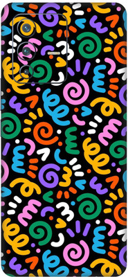 wrap craft VIVO V23 PRO 5G Premium Vinyl Mobile Skin(Multicolor)