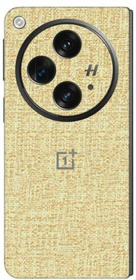 Vcare GadGets OnePlus Open 5G Mobile Skin(Wooden Hemp Light)
