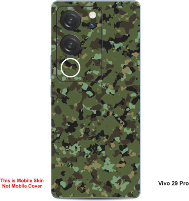 VYBE The Smart Choice Vivo 29 Pro Camoflage Embossed Mobile Skin(Hemlock 2)