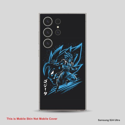 VYBE The Smart Choice Samsung S24 Ultra Goku Mobile Skin Mobile Skin(Dark Blue 03)