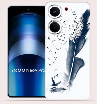 OggyBaba Vivo Iqoo Neo 9 Pro 5g Mobile Skin(Feather Art)