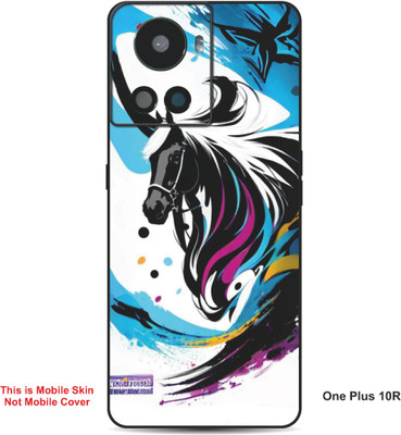 VYBE The Smart Choice One Plus 10R Horse Embossed Mobile Skin(Concord 30)