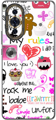 FCS Huawei nova 10 PRO Printed Back skin Mobile Skin(Writing)
