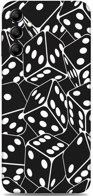 SkinoMania SAMSUNG Galaxy A14 5G Mobile Skin(B&W Dice)
