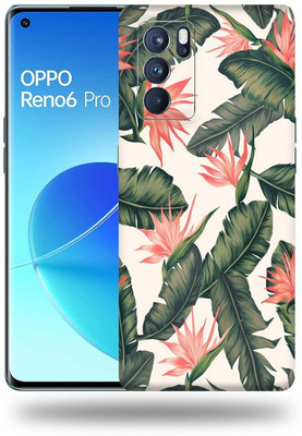 Mclaxa Oppo Reno 6 Pro Mobile Skin(Lavender Leafs)