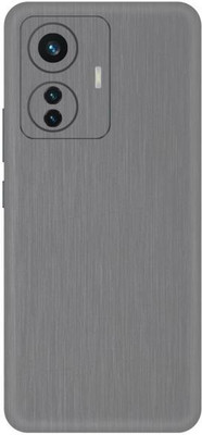 Vcare GadGets iQOO Z6 Pro 5G Brushed Silver Back Side Premium Mobile Skin(Brushed Silver)