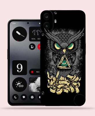 OggyBaba OggyBaba Nothing CMF phone 1 5g Mobile Skin(Black Angry Owl)