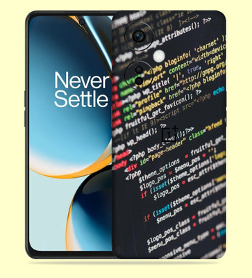 WeCre8 Skin's Oneplus Nord Ce 3 Lite 5G Mobile Skin(Coding Multicolor Mobile Skin)