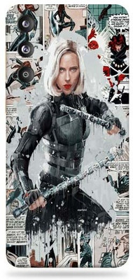WeCre8 Skin's WeCre8 Skin's Samsung Galaxy F55 5G Mobile Skin(Black Widow Comic)