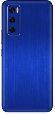 Vcare GadGets Vivo V20 SE Mobile Skin(Blue Titanium Dark)