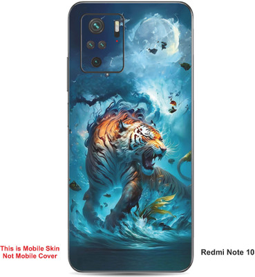 VYBE The Smart Choice Redmi Note 10 Tiger Embossed Mobile Skin(Jellyfish 19)