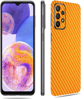 TJ CREATION samsung a23 5g Mobile Skin(Ultra Super Golden Skin With High Matte Finish.)