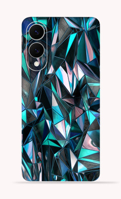 OggyBaba Samsung S25 edge 5g Mobile Skin(Polygon blue)