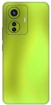 Vcare GadGets iQOO Z6 Olive Green Metallic Back Side Premium Mobile Skin(Olive Green Metallic)
