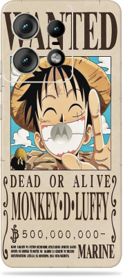 WeCre8 Skin's motorola edge 50 pro Premium Vinyl Mobile Skin (Multicolor) Mobile Skin(luffy Wanted)