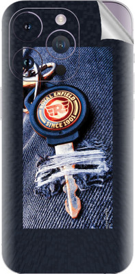 Snooky Apple iPhone 14 Pro Mobile Skin(Blue)