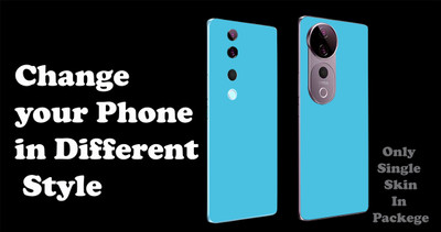 LAMHA vivo T3 Ultra Mobile Skin(Blue)