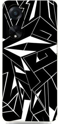 SkinoMania OPPO F23 5G Mobile Skin(-B&W-Abstract Mobile Skin)