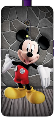 Jeeva Creation Realme X Mobile Skin(Ultra Super Mickey Mouse Skin With High Matte Finish.)