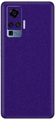 Vcare GadGets Vivo X50 Pro Mobile Skin(Glitter Purple)