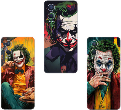 wrap craft REALME 8S 5G COMBO(PACK OF 3)Camera&Back Protector Premium Vinyl Mobile Skin(Multicolor)