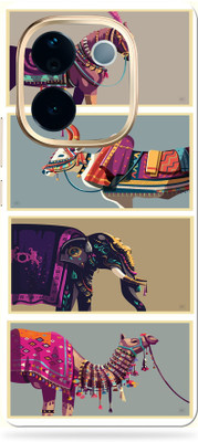 SkinoMania vivo T3 Pro 5G Ultra Premium Vinyl Mobile Skin (Multicolor) Mobile Skin(Decorated Animals)