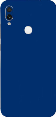 BugguSkin Redmi Note 7, Mi Redmi Note 7 Mobile Skin(Ultra Super Dark Blue Matte Skin With High Mattte Finish.)